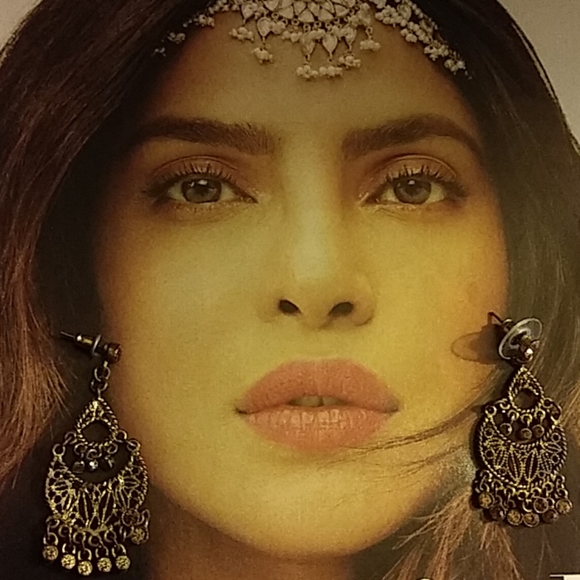 none Jewelry - Gold chandelier earrings